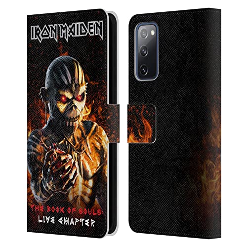 Coque Cuir Samsung Galaxy S20 FE Iron Maiden Edition Premium Housse Portefeuille Haute Finition