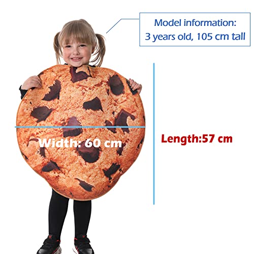 Disfraz infantil de caja de leche y galletas Halloween miniatura 6