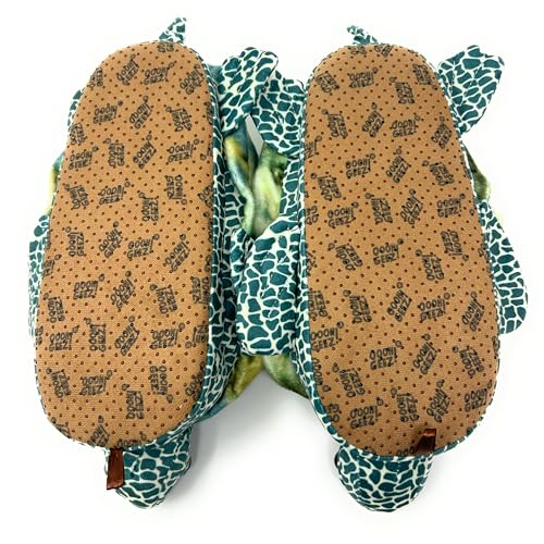 Image of Kids Animal Slippers, Soft Fuzzy Cozy House Shoes