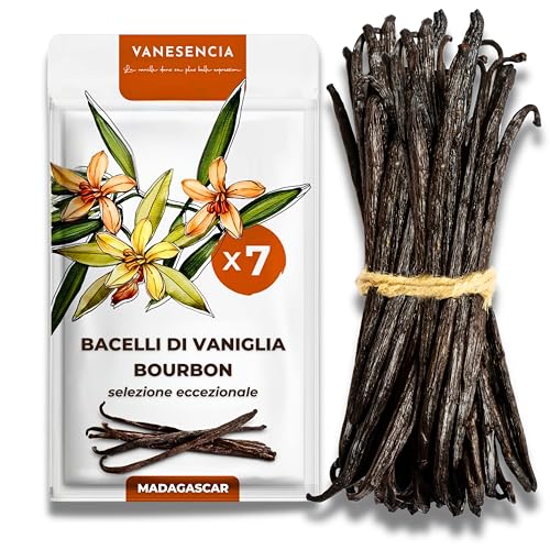 🌺 VANIGLIA BOURBON GRAND CRU – Coltivata esclusivamente in Madagascar secondo il metodo tradizionale, questa vaniglia Bourbon Gourmet offre una qualità riconosciuta in tutto il mondo.