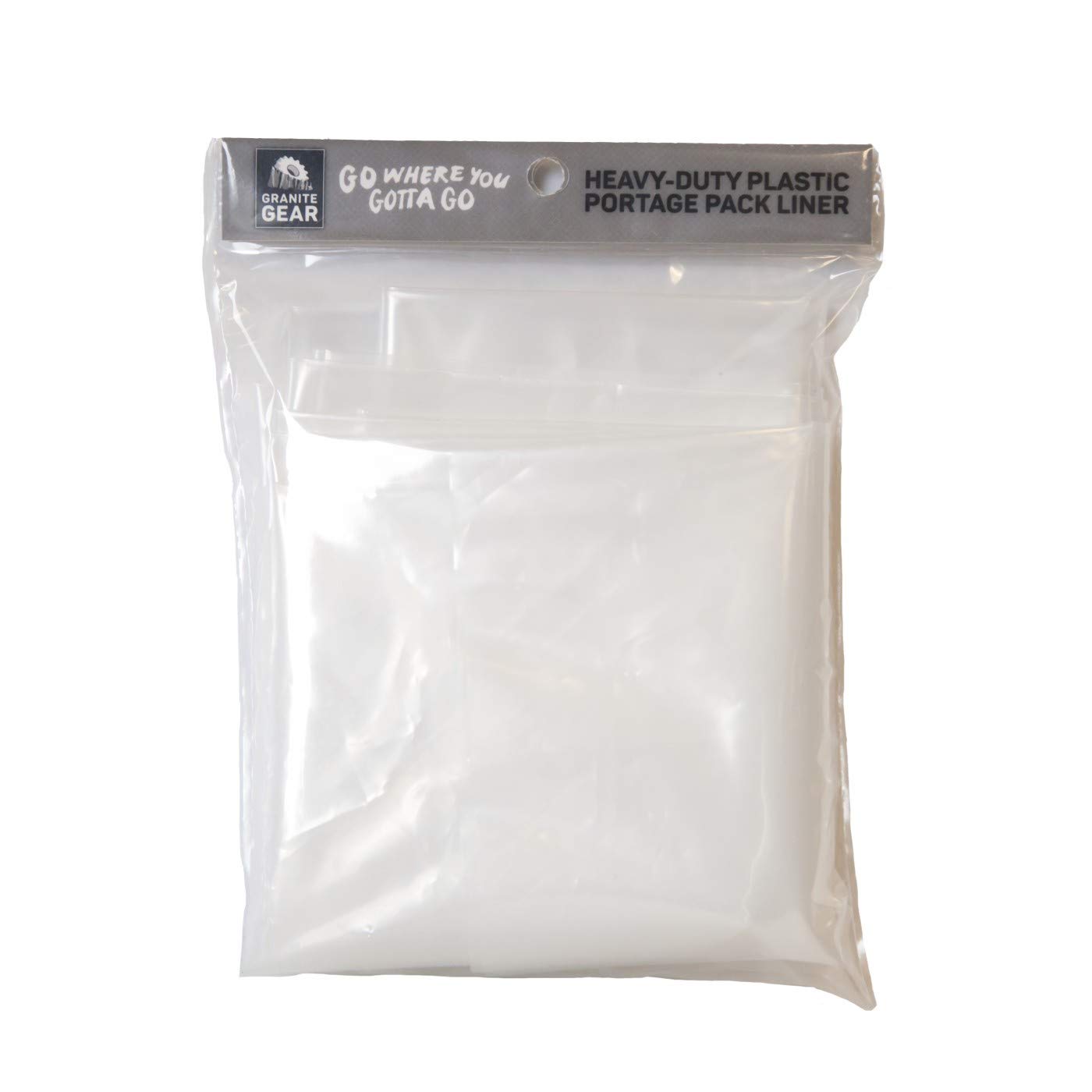 Granite GearHeavy Duty Plastic Portage Pack Liner - Clear 6500 cu. in.