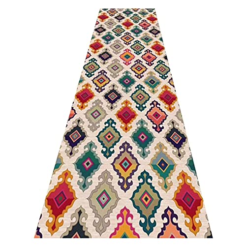 Tapis de passage d'allée rétro ZRUYI grand tapis couloir long
