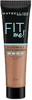 Maybelline NY Base Líquida com Controle de Oleosidade Fit Me Matte FPS 22 Cor 341 (Antiga R280), 30ml