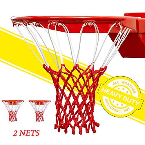 Professional Heavy Duty Basketball Net Anti-Whip All-Weather Design Standard Size Indoor or Outdoor
