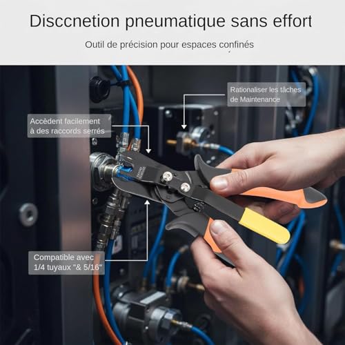 Alicates de desconexión para tuberías de aire de acero al carbono 6