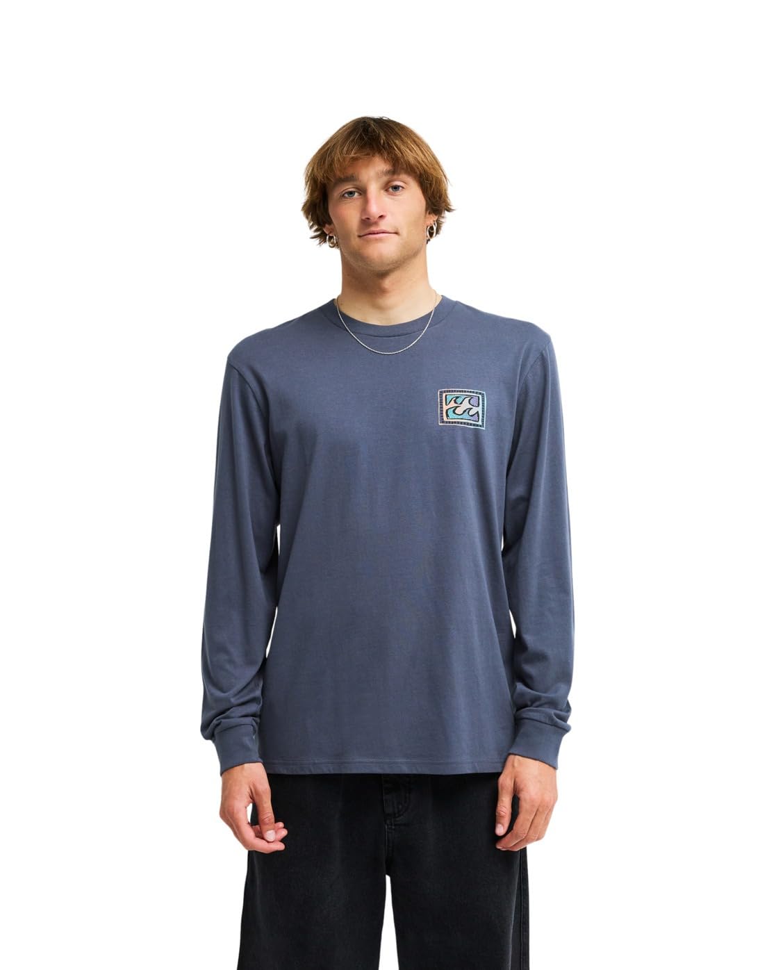 BILLABONG Crayon Wave - Long Sleeve T-Shirt - Men - Black