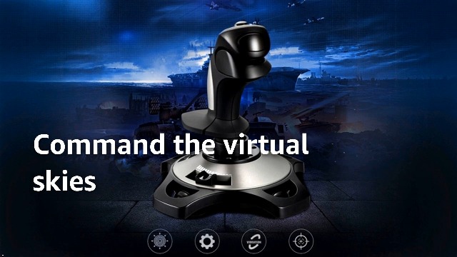 Amazon.com: GOWENIC PC Flight Joystick, Wired Flight Stick Flight