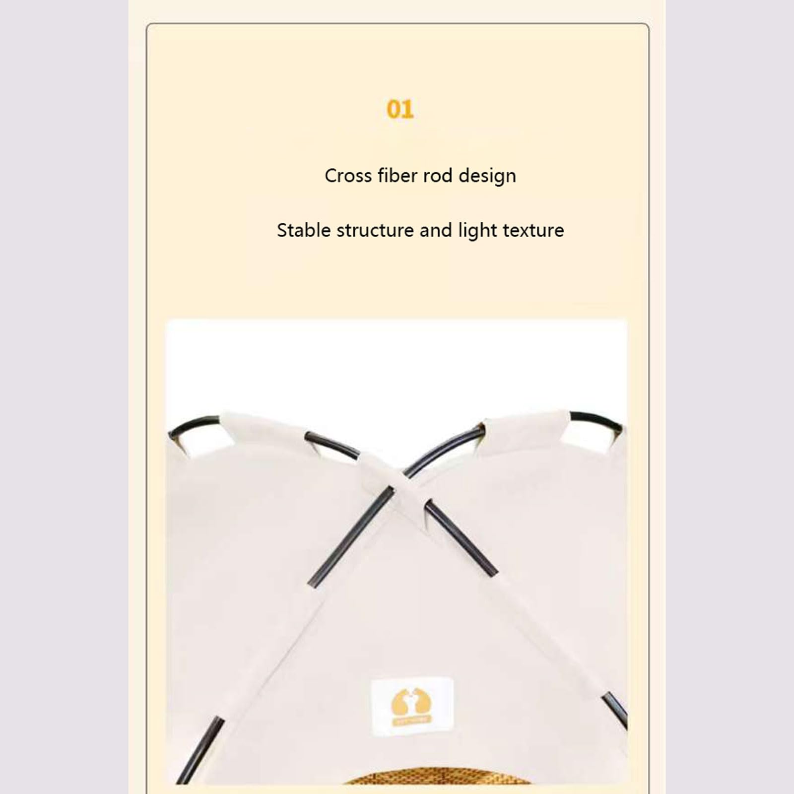 خيمة تيبي للقطط والكلاب مع وسادة من بليسبيلت، سرير ناعم ومريح قابل للازالة والغسل وقابل للطي، بيت للحيوانات الاليفة في الاماكن المغلقة والمفتوحة