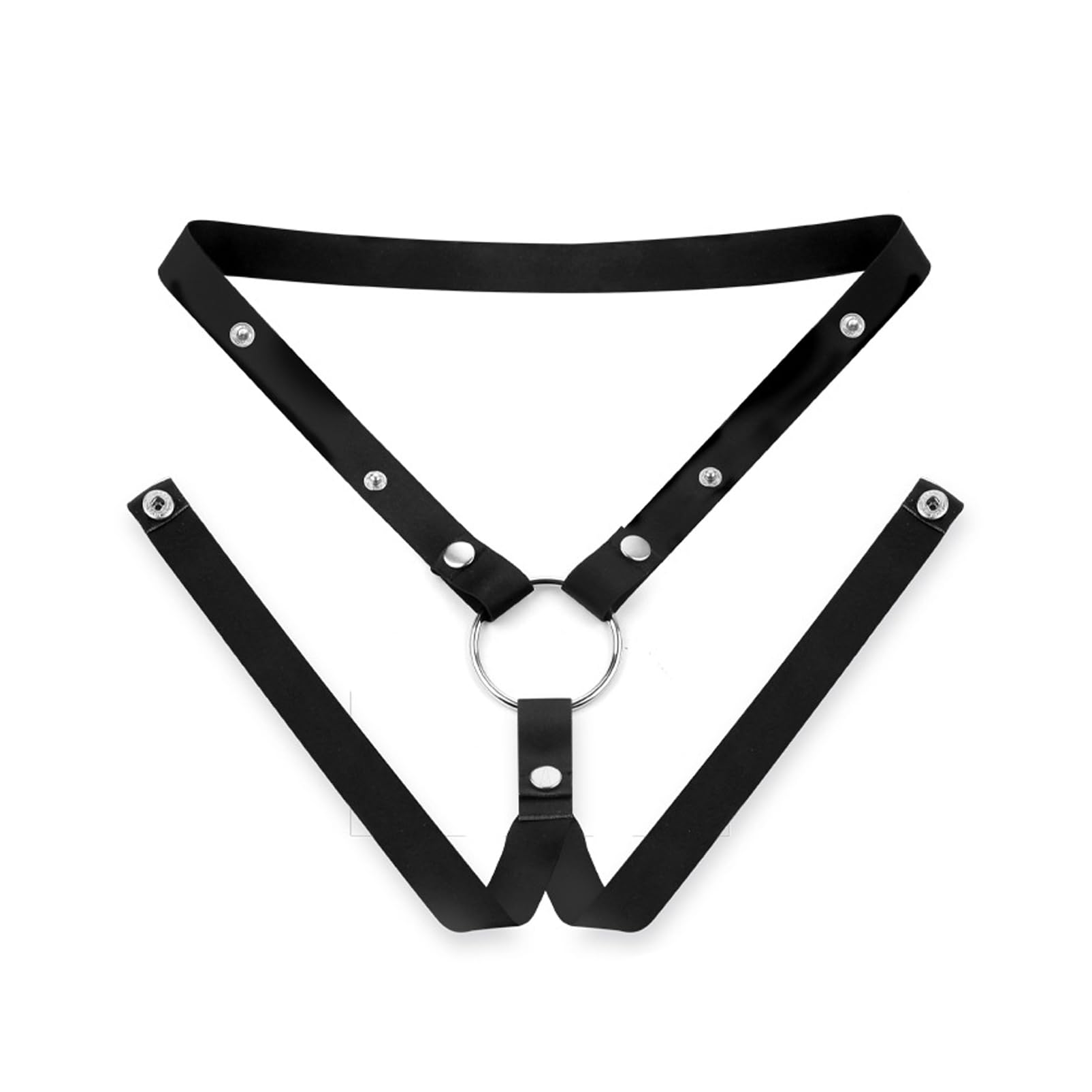 Flat Chastity Cage hommes avec trou d'urine 3D nylon anti-frottement cage de chasteté hommes SM chasteté sextoys pour adultes Sissy (Belt-M)