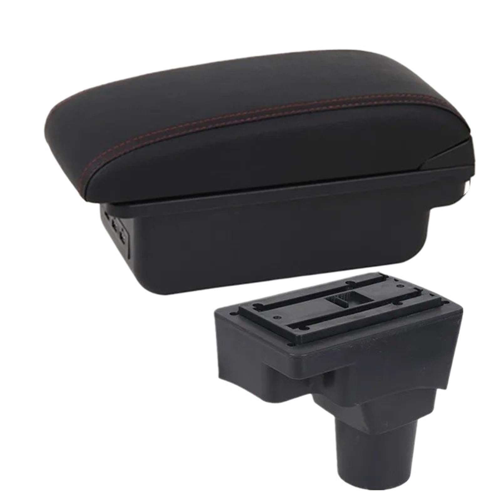 BYHGFDEA Armrest Storage Box For Chevrolet For Sonic Aveo Lova T250 T300 Car Armrest Storage Box Dedicated Retrofit Accessories