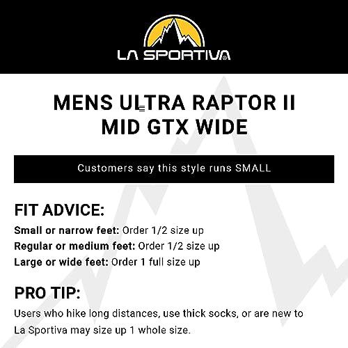 La Sportiva Mens Ultra Raptor II Mid GTX Hiking Shoe2