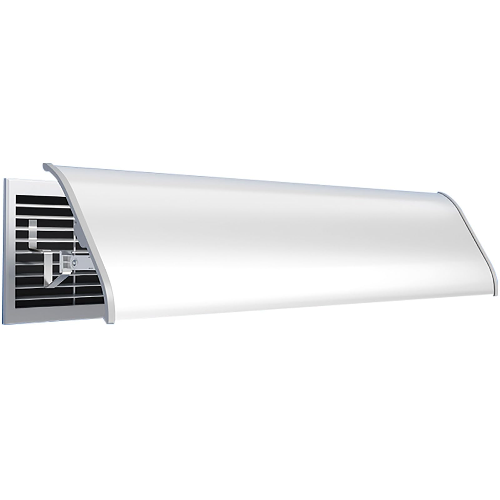 Deflettore Condizionatore Universale Deflettore Aria Condizionata Centrale per Bocchette Laterali a Soffitto di Soggiorno e Camera da Letto Realizzato in Materiale PPA(90x20cm/35x8in)