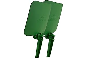 Straight Design Green Sprinkler Shield Overspray Protector Guard 2 Pack