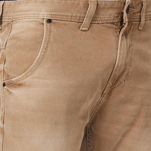 Image of Spykar Men's Rover Regular Fit Mid Rise Casual Jeans