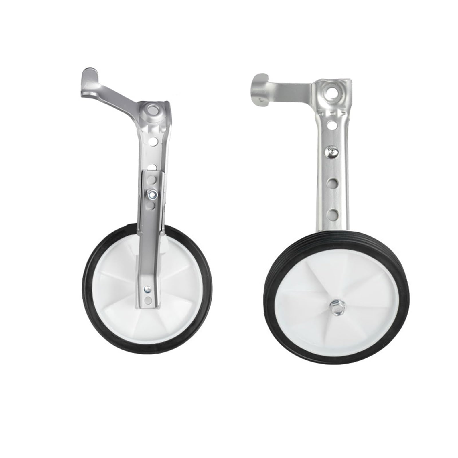Rotelle Per Bici Bambini 1 paio di ruote da addestramento for bici da bambino regolabili Bilanciatore di supporto ausiliario for impieghi gravosi 16-24 pollici Apprendimento del ciclismo in bicicletta