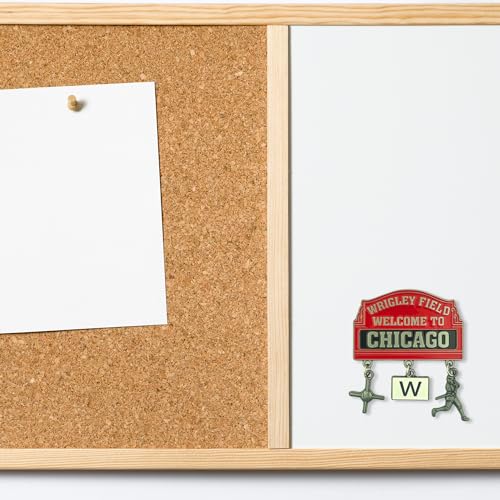 Imán Decorativo Souvenir Wrigley Field 3x3 Pulgadas miniatura 2
