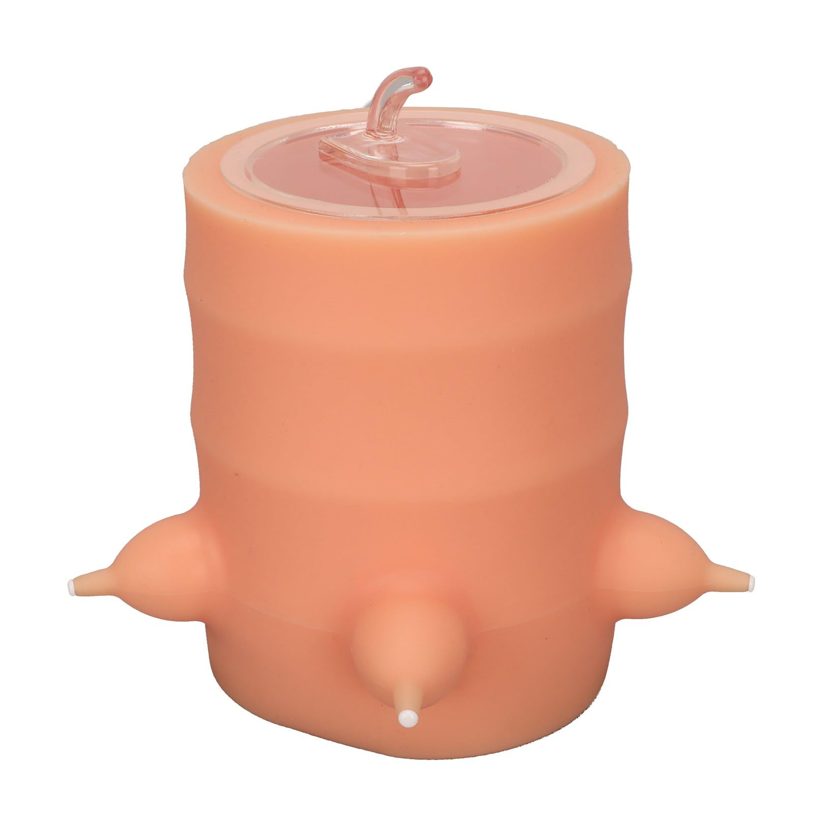 Pssopp Alimentador de Pezón de Kitty de Perros 400 Ml de Mascotas Máquinas de Alimentación de Leche, Anti -flatulencia y sin Diseño de Reflujo, Fugas y Tipos Descendentes, Material de Silicona