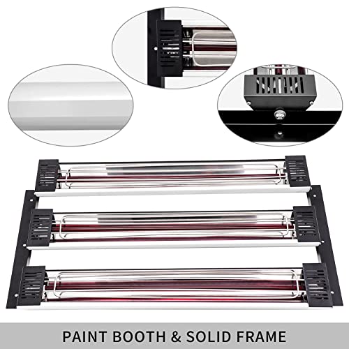 Datouboss 3000W Infrared Paint Curing Lamp Shortwave Infrared Paint Lamp For Paint Booth Car Body Repair Paint Curing Systems #TOP3