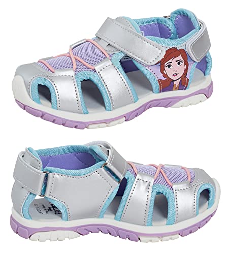 Sandales enfants Disney Frozen : chaussures d'été de marche sportives pour fille