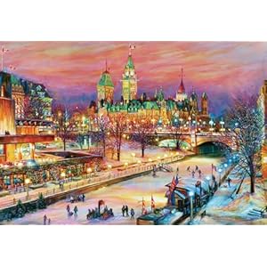 Ravensburger Ottawa Winterlude Festival 1000 Piece Jigsaw Puzzle for Adults – 12000687 – Handcrafted Tooling, Made in Germany, Every Piece Fits Together Perfectly