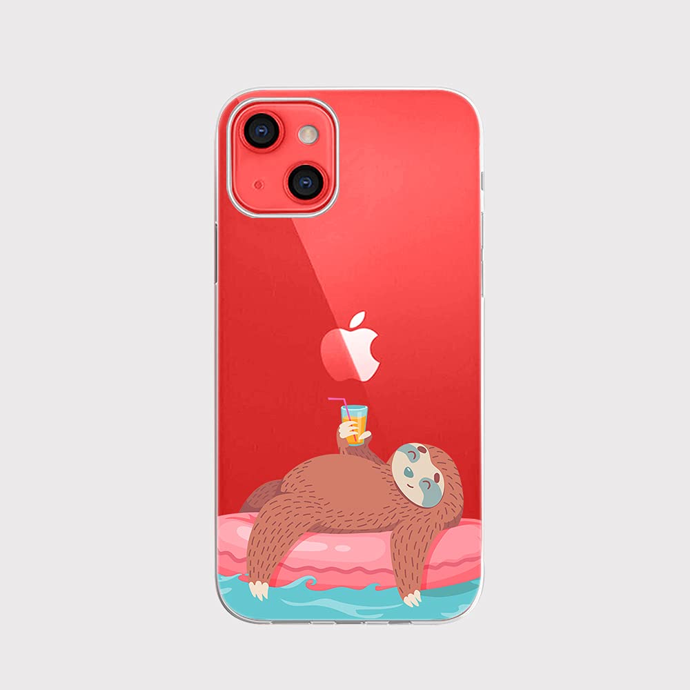 Blingy's Süße Giraffen-Handyhülle Für IPhone 13 Pro (6,1") | Transparent, Weiches TPU, Kratzfest