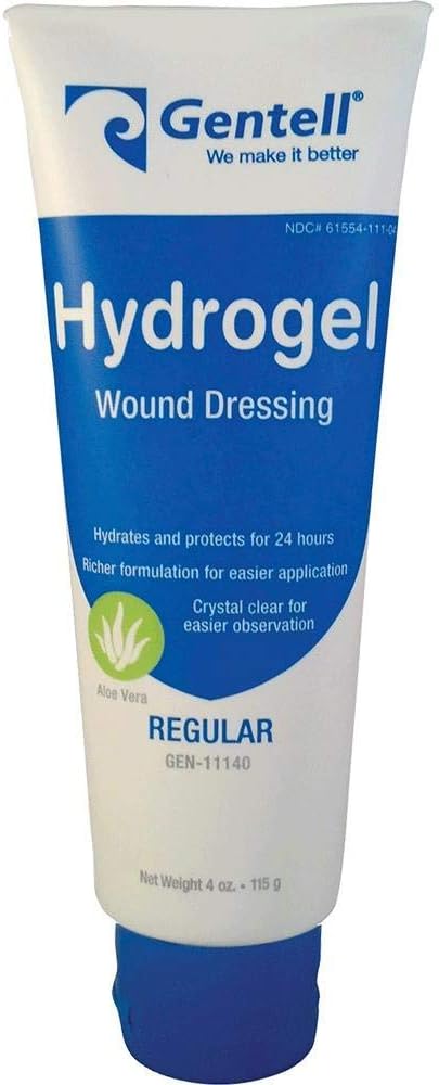 GTL11140 - Aloe Vera Hydrogel Wound Dressing 4 oz. Tube
