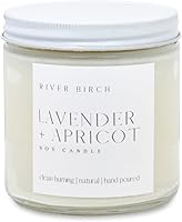 Vista 52 de River Birch Candles - Vela perfumada de almendra + miel, velas de soja de alta calidad, totalmente naturales, no tóxicas, 8.5 onzas, 40 horas