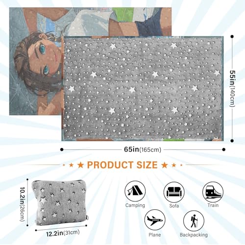 Grande couverture pour lit et canapé confortable et douce