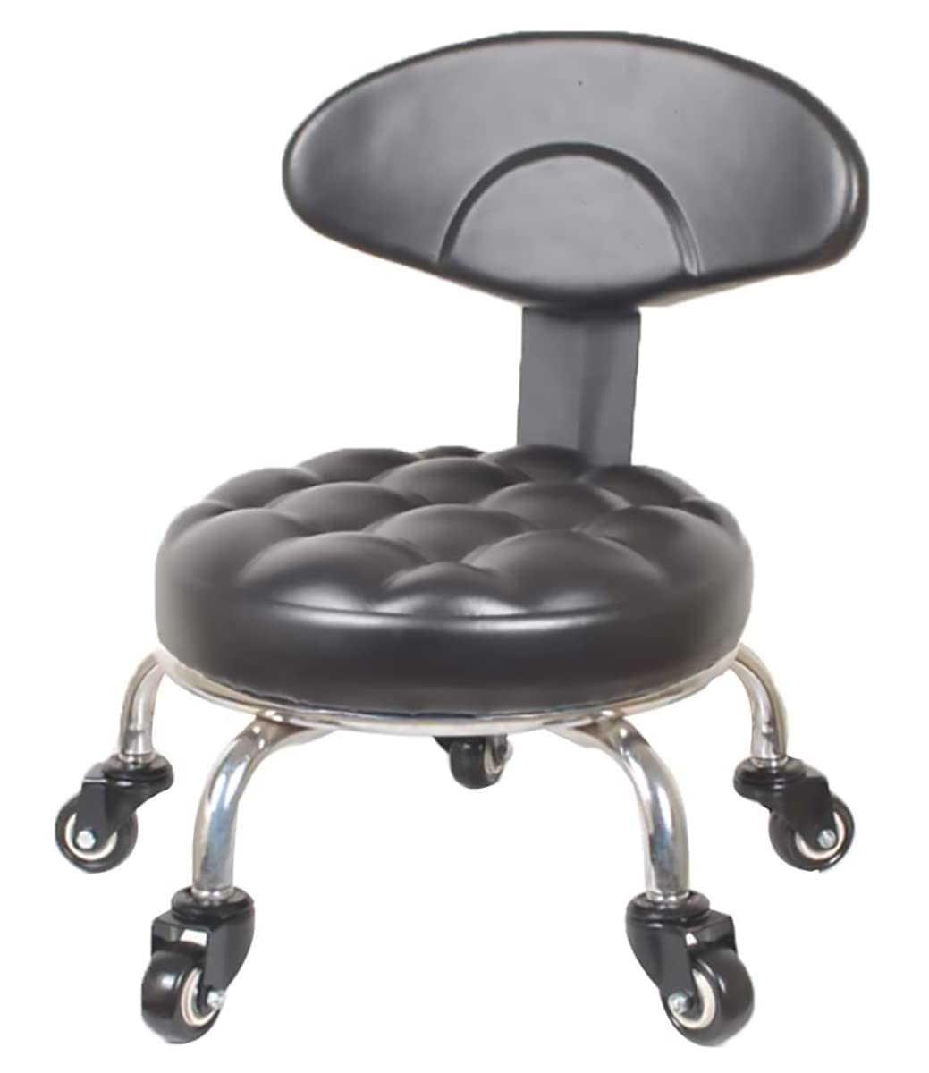 Sedia Con Ruote Sgabello Basso Con Schienale E Con Ruote HERMES - Main Image