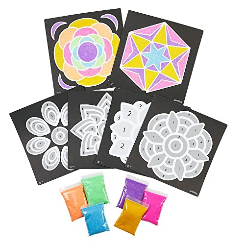 Colorations® World of Art - India Rangoli, 6 Designs with