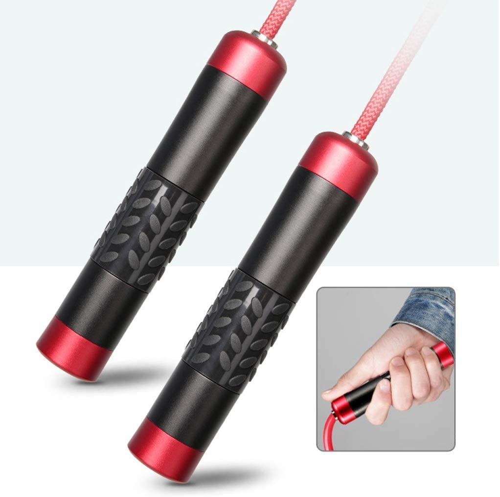 Corda per Saltare per Allenamento Speed Jump Rope Cuscinetto A Sfera Manico In Metallo Sport Indoor Saltare Attrezzature Per Il Fitness Allenamenti Fitness