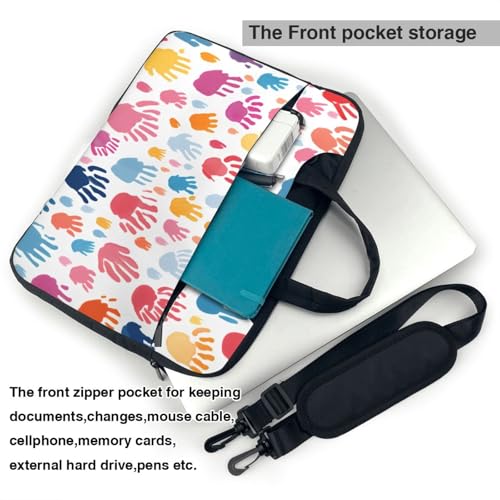 Maletín portátil impermeable para laptop 14 pulgadas miniatura 6