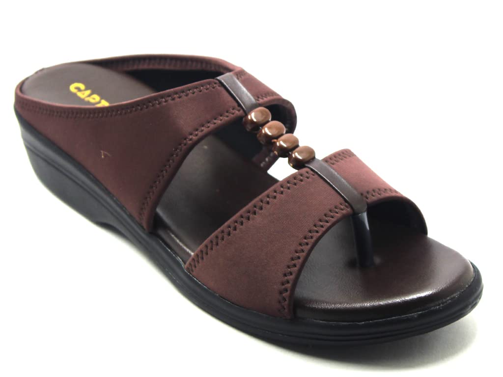 Black Comfort Office Sandal-Womens (BROWN, numeric_9) (B0BGX7FDQZ) Amazon Price History, Amazon Price Tracker