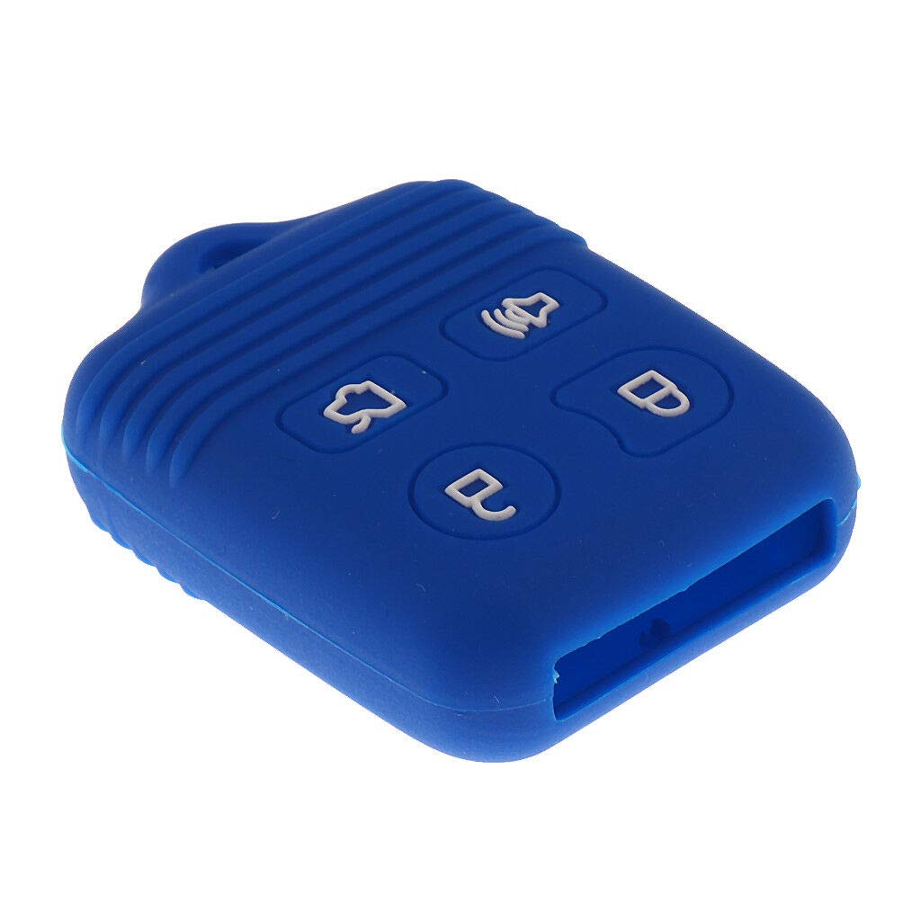 ELECTROPRIME Gray+Blue Replacement for Ford Kuga Fiesta Remote Car Key Shell Case