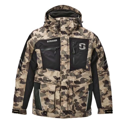 Image of Striker Men's Climate 3-in-1 Insulated, Waterproof Ice Fishing Jacket with Sureflote Flotation Technology