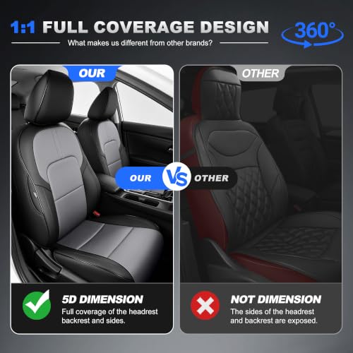 Image of AOMSAZTO Seat Covers for Nissan Sentra:2020 2021 2022 2023 2024 2025 S SV
