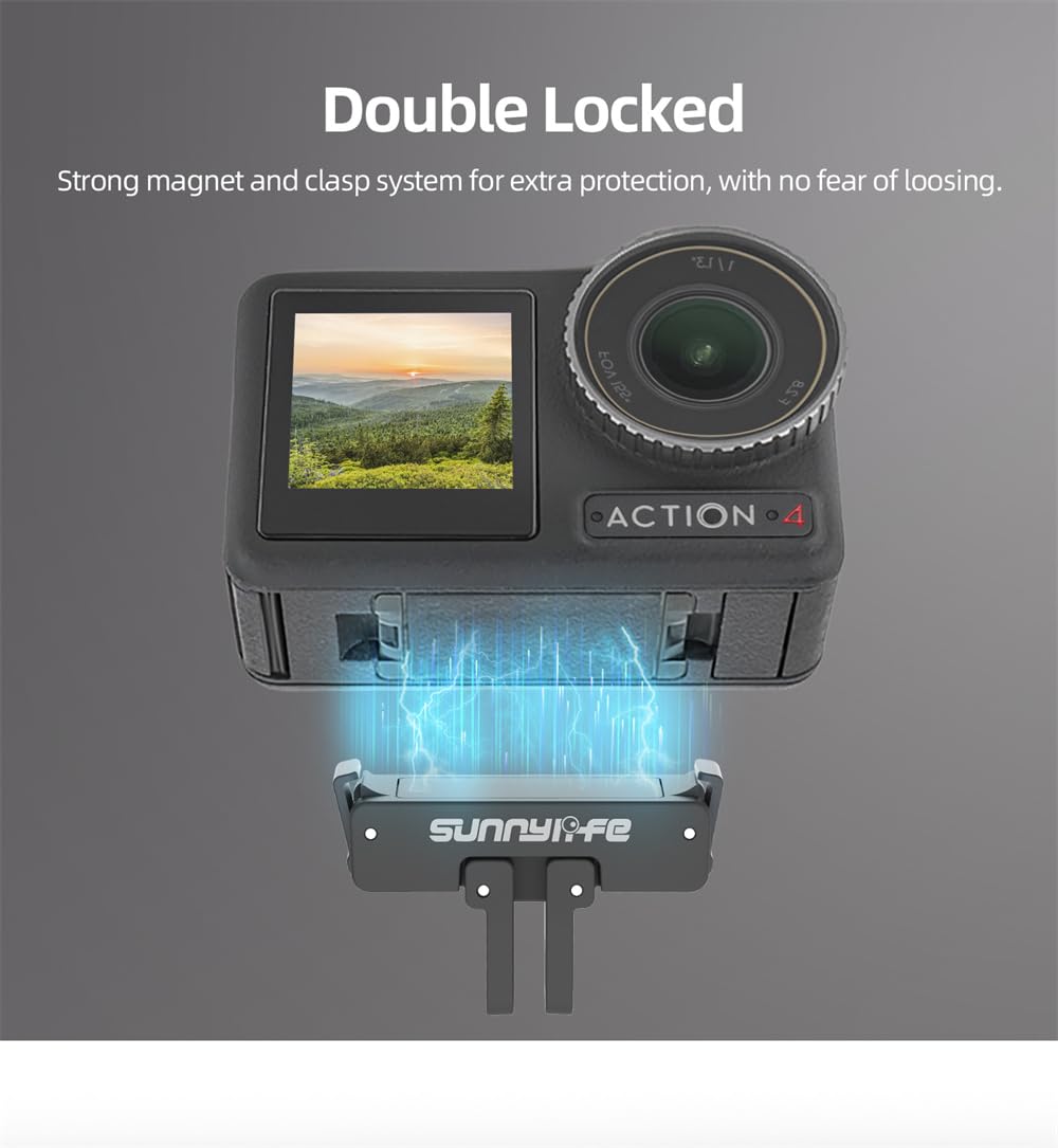 Amazon | for DJI OSMO ACTION 2/3/4磁気クイックリリース Amazon | for DJI OSMO ACTION 2/3/4磁気クイックリリース