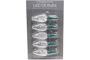 Celebrations REPLC LED C6 Bulbs for Festive Moments