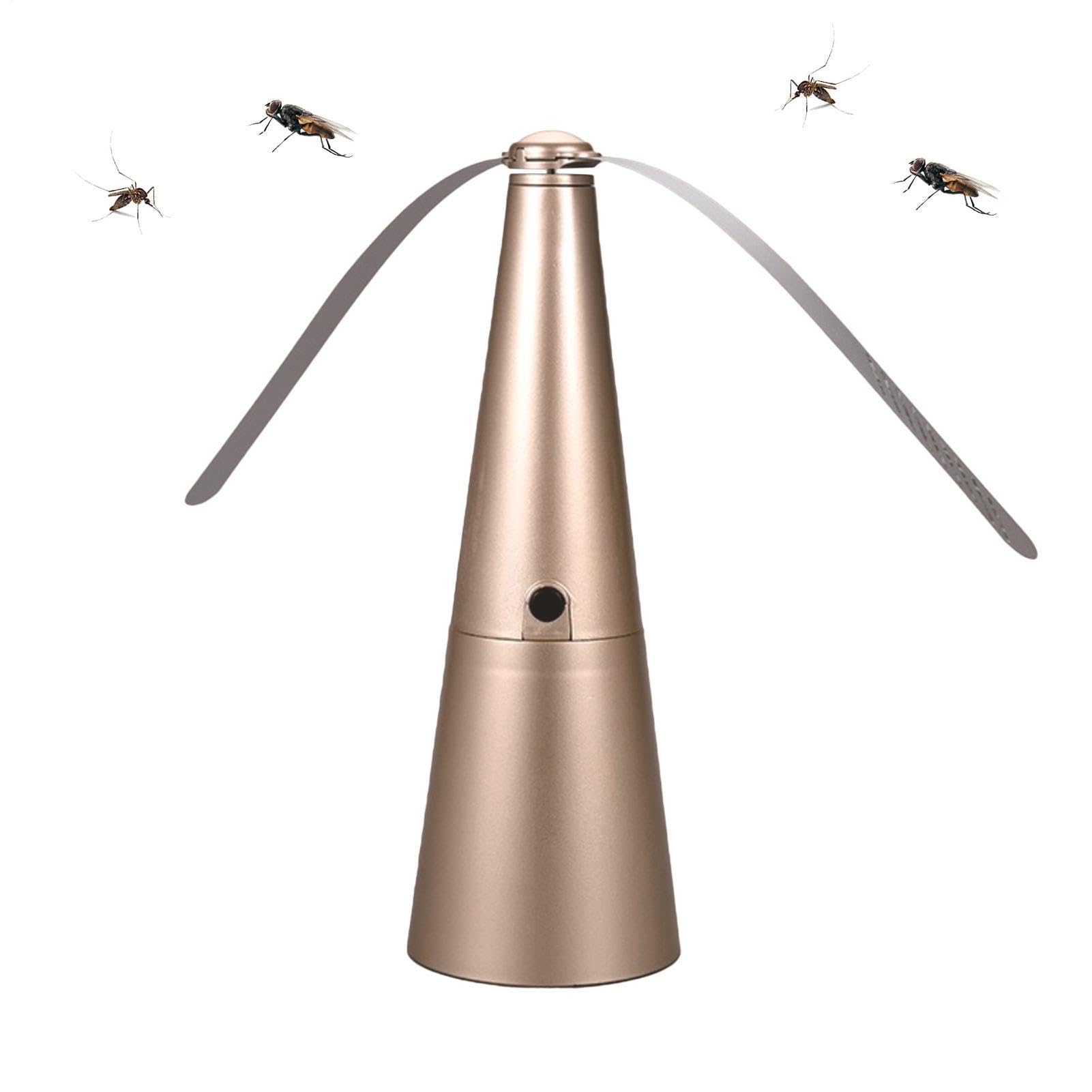 Fly Fans For Tables, 9.85x3.31 Inches Batteries Powered Fly Repellent Fan