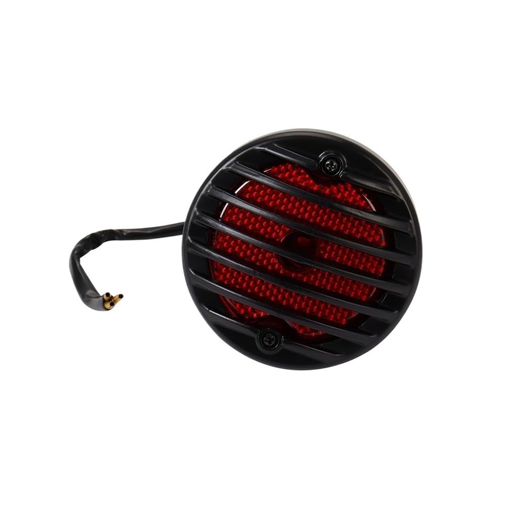Feu arrière stop 12V rouge robuste pour custom et chopper - 7