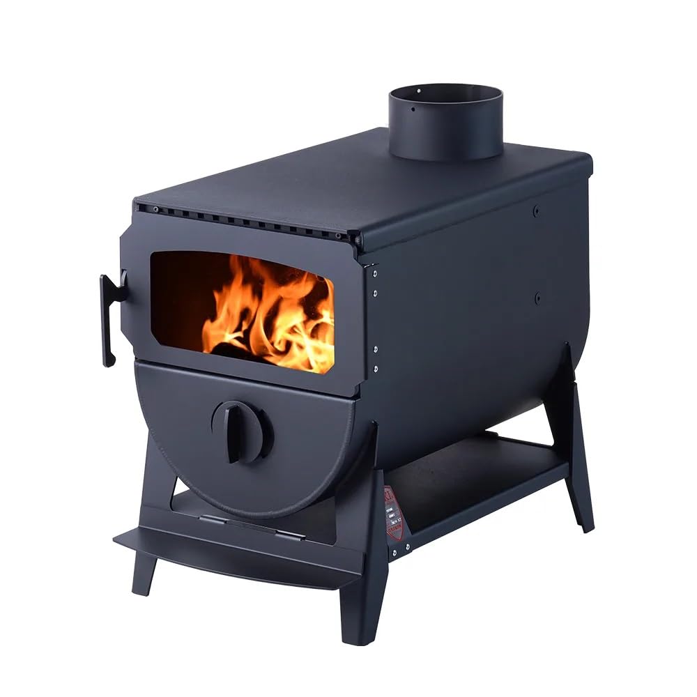 Amazon.co.jp: ＼プレゼント付／ 無煙薪ストーブ MD80IV モキ製作所