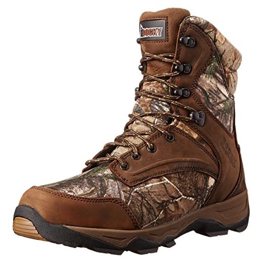ROCKY Retraction Waterproof 800G Insulated Outdoor Boot Size 10(M)