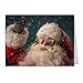 Rock 'n Roll Santa Holiday Card Pack - Set of 25 cards - 1 design, versed inside with envelopes