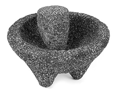 Molcajete Mortar & Pestle For Salsas & Spices From Mexico Handmade New by Border Merchant