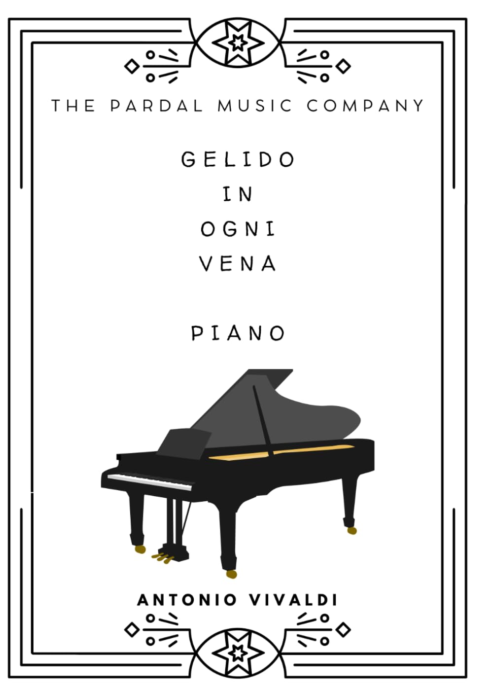 GELIDO IN OGNI VENA Antonio Vivaldi musique de piano pour vos soirées de concert