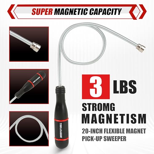 Image of TOOLEAGUE 7Pcs Telescoping Magnetic Pickup Tool Set