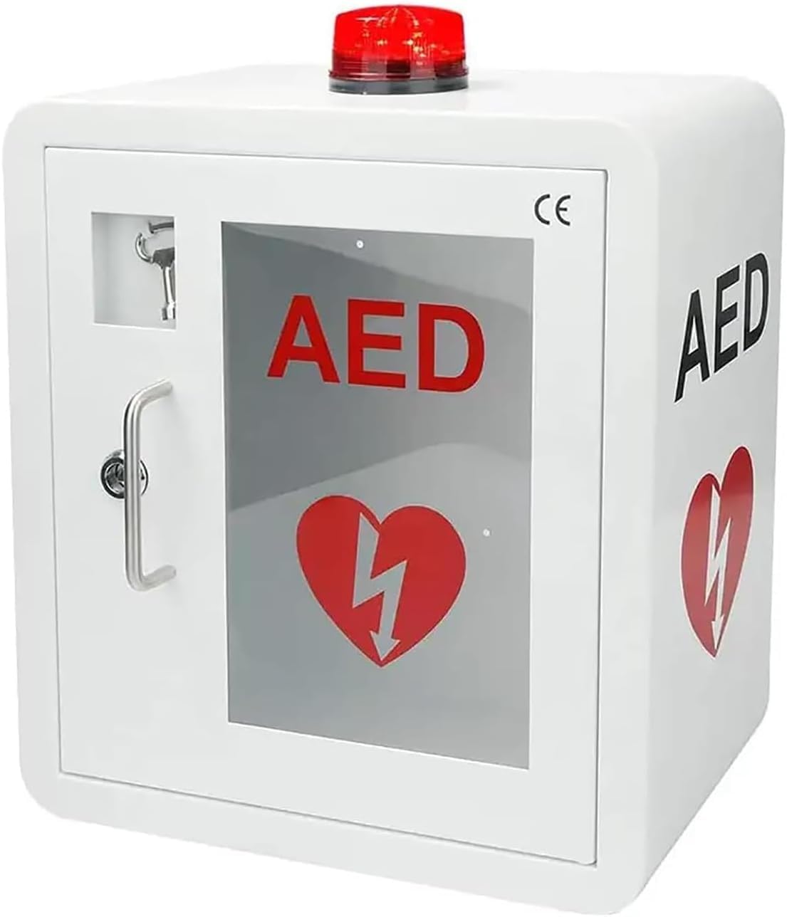 AED-Defibrillator-Schrank, Erste-Hilfe-AED-Defibrillator-Wandaufbewahrungsschrank, Erste-Hilfe-Schrank, Trennwandposition einstellbar