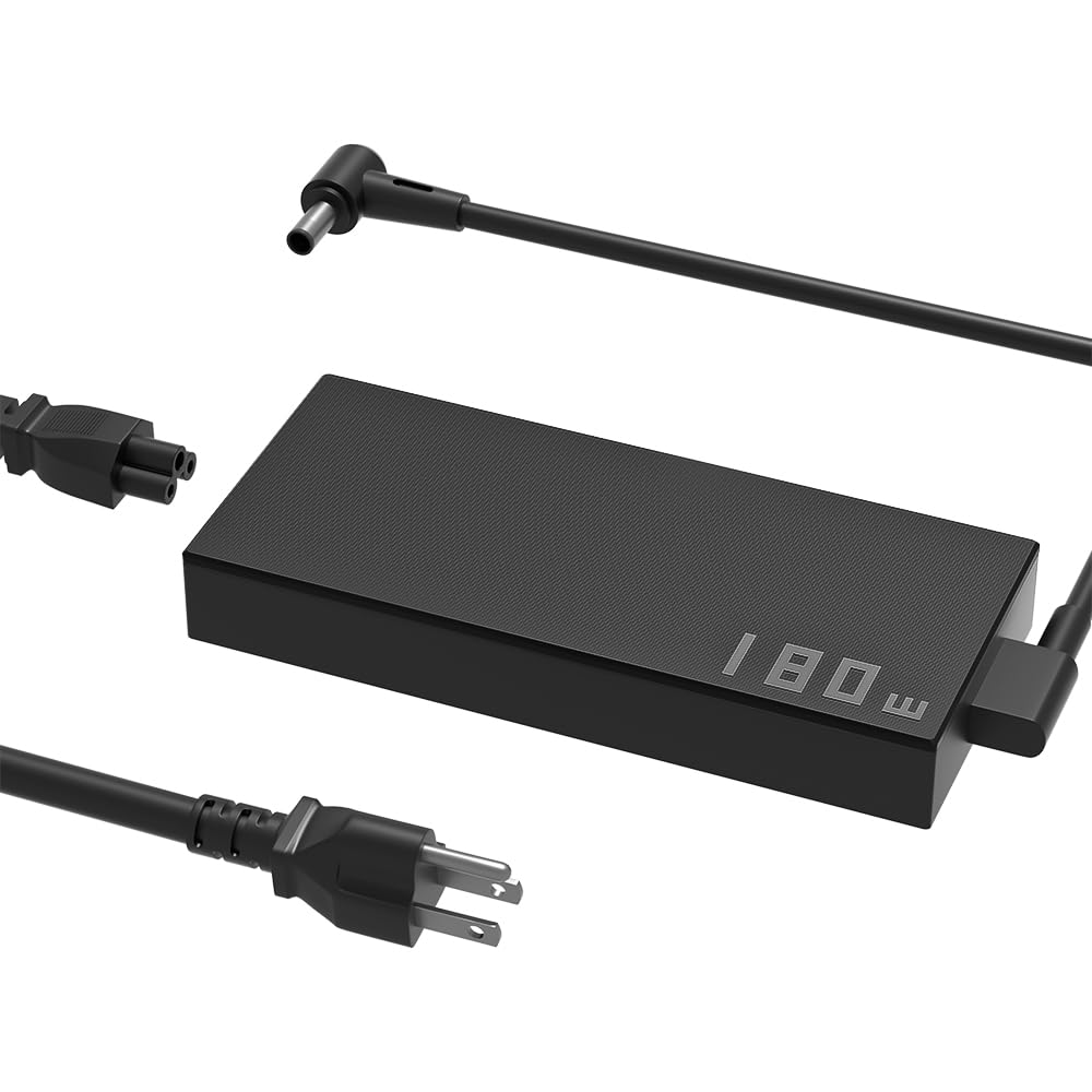 180W AC Charger Fit for Asus TUF Gaming FX505 FX506 FX705 FX566 ROG Zephyrus G14 GA403 GA401 Zephyrus G15 GA502 GA503 Zephyrus S GX531GM ROG Strix GL703GM Zephyrus M16 GU603HE Laptops