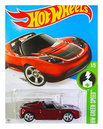 Hot Wheels Tesla Roadster 2016 1:5 miniatura 3