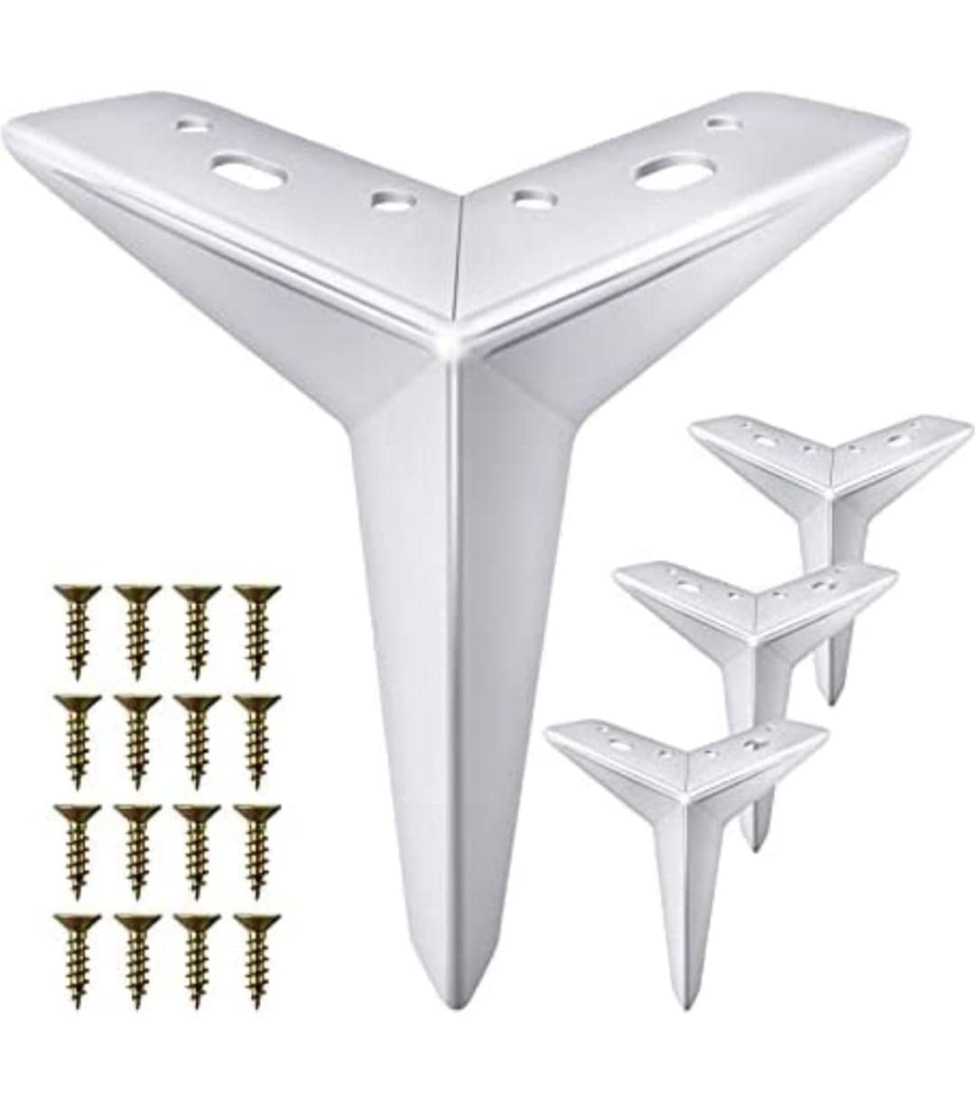 Steel Art Craft-Sofa Hardware Leg 5 Inch / 12.5 Cms Sofa Furniture Finish Heavy Model Star Design Sofa Leg Set of 4 (B0B2K7PMCS) Amazon Price History, Amazon Price Tracker
